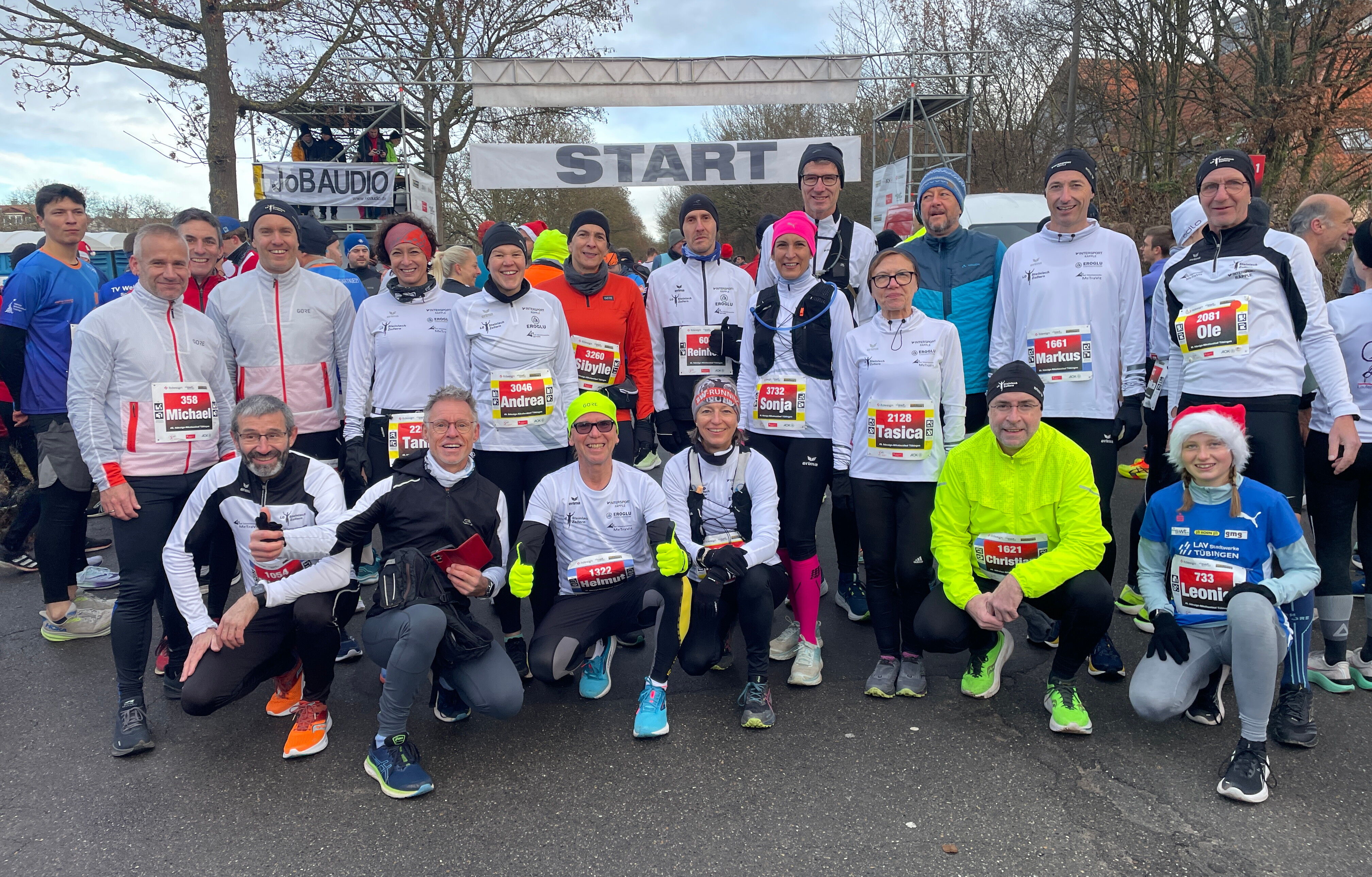 Ein Start beim traditionellen Tübinger Nikolauslauf steht auch für viele Läuferinnen und Läufer der LG Steinlach-Zollern jedes Jahr als Fixpunkt im Laufkalender.