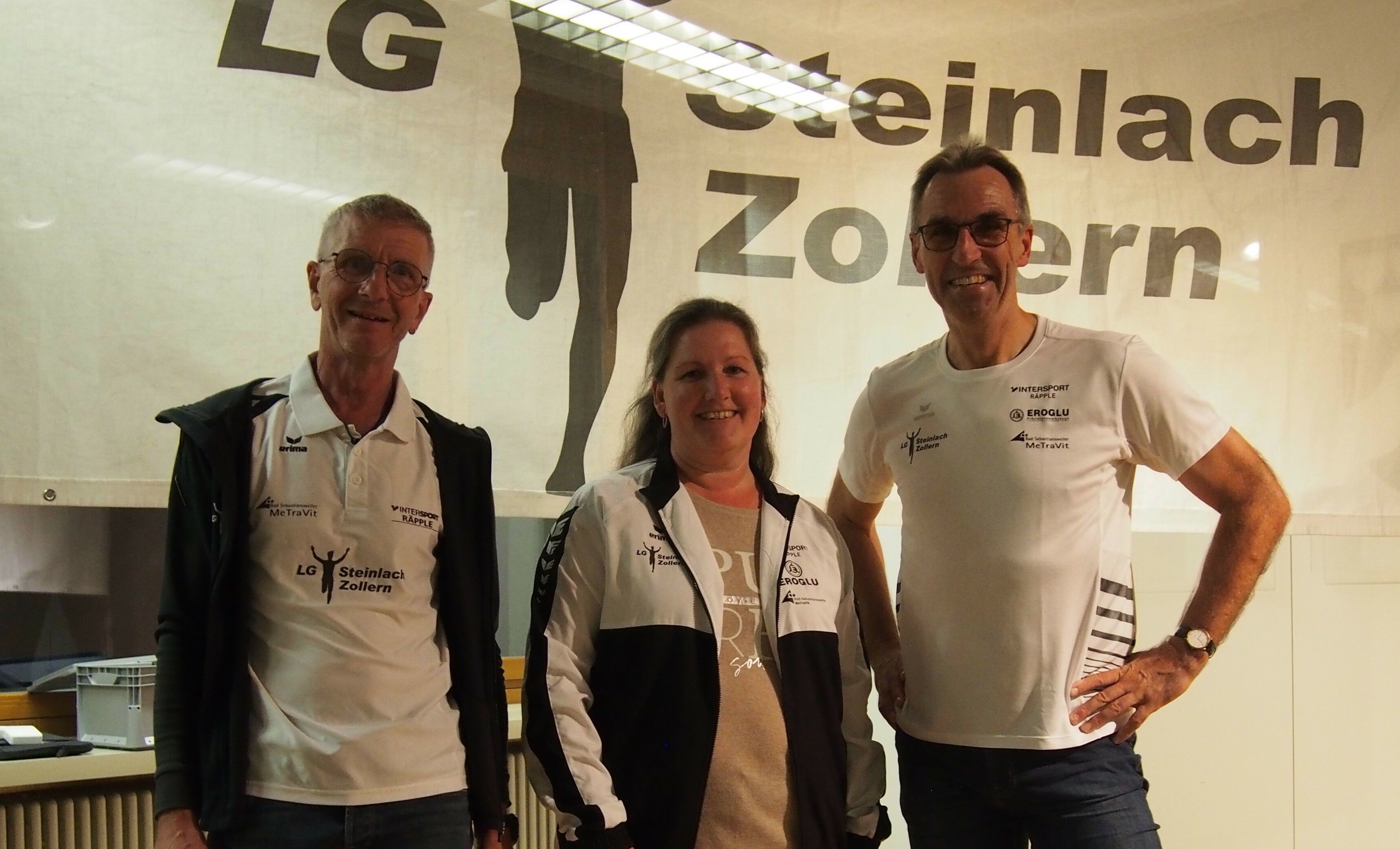 Ole Ahrens, Petra Becker und Martin Grundmann stehen nun gemeinsam als Vorstandsteam an der Spitze der LG Steinlach-Zollern.