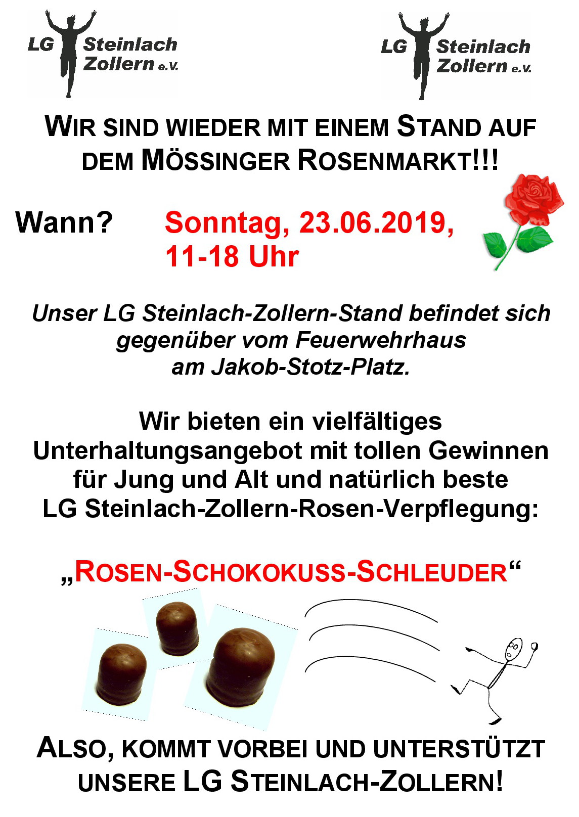 Flyer Rosenmarkt 2019