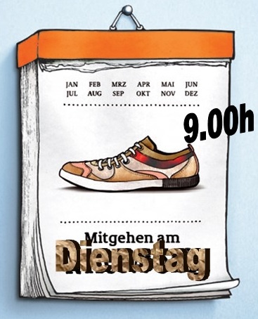 3000 Schritte Kalender