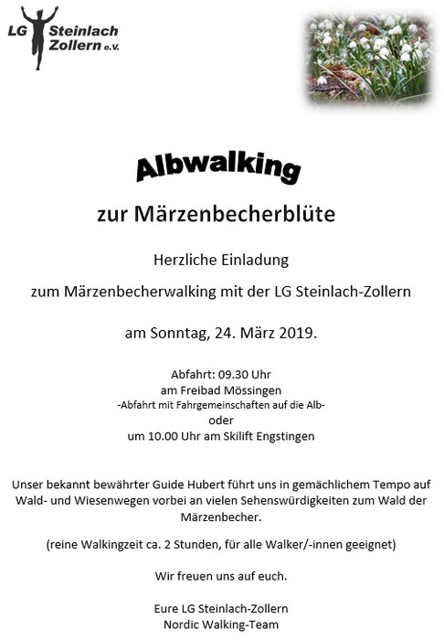 Einladung Märzenbecherblüte 700Bild