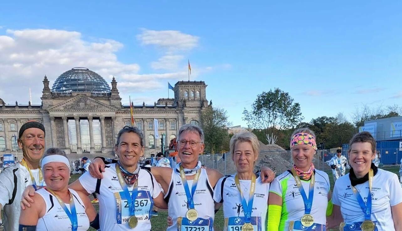 Unvergessliche Eindrucke nicht nur aus sportlicher Sicht sammelten die LGSZ-Läufer beim Berlin-Marathon.